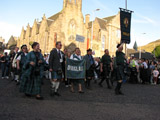 Clan Douglas (image 9) Clan Douglas heads onto the Royal Mile