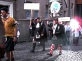 Clan Strachan (image 2) The Clan Strachan on parade on the Royal Mile