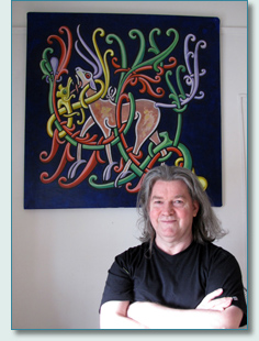 Celtic artist Aidan Meehan - June 2011