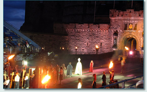 Aisling’s Children: Tales of the Homecoming at the Edinburgh Castle Esplanade, The Gathering 2009