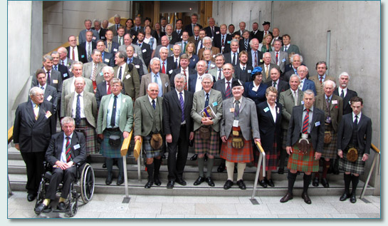 Clan Chiefs at the Clan Convention, Scottish Parliament, Edinburgh, Scotland, July 24th 2009