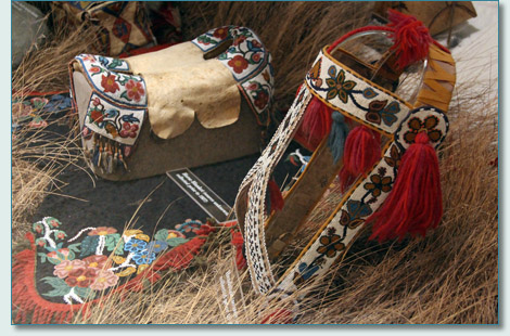 Cree and other First Nations artifacts in the Royal Saskatchewan Museum, Regina