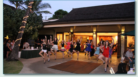 Highland Dancers at the Taste of Scotland Ceilidh, Honolulu 2012