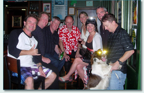 Hamish Burgess, Kevin O'Kennedy, Dervish and Finn and Mike O'Dwyer at Mulligans on the Blue, Wailea