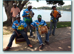 Dominican traditional musicians