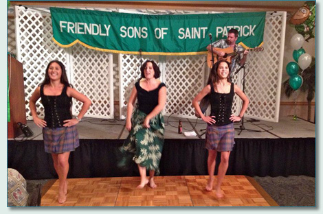 The Celtic Keiki and Kieran Murphy at the Friends of St.Patrick of Hawaii Emerald Ball 2012