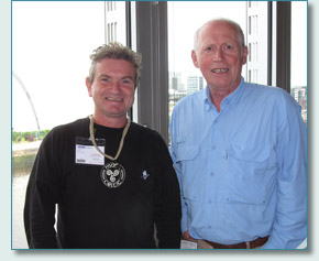 Hamish Burgess and Archie Fisher, BBC Scotland, July 2009
