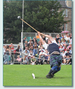 Hammer Throwing at The Gathering 2009, Edinburgh