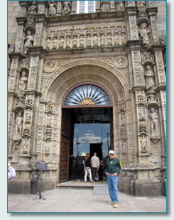 Hostal de los Reyes Católicos, Santiago de Compostela, Galicia, Spain