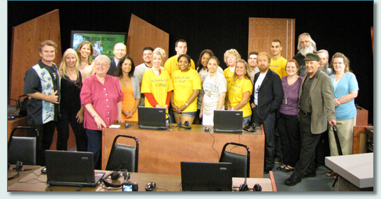 The Irish Rovers and crew at Detroit Public Television