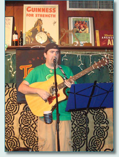 Kieran Murphy at O'Tooles Pub, Honolulu, St.Patrick's Day 2009