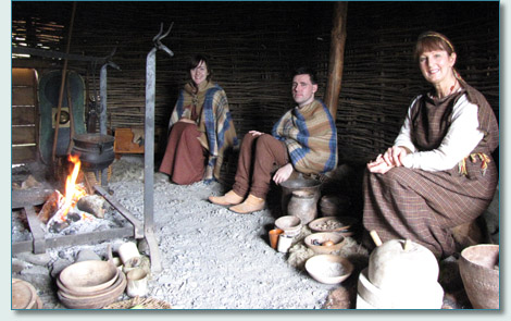 Ancient Celts at the Navan Fort Centre, Co.Armagh