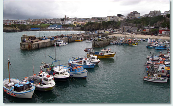 Newquay Harbour, North Cornwall