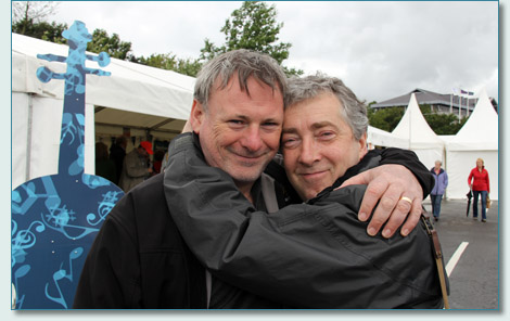 Tony McManus and Neil Martin at NAFCo 12 in Derry