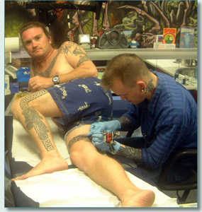 Henna Tattoos Maui on Burgess Leg Band Tattoo By Dudley  Dna Tattoo Studio  Cornwall Uk
