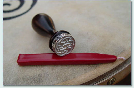 Lugh's Knot Wax Seal with wax stick<br>SOLD OUT