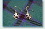 Triscele Circle Earrings - 9243