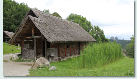 Celtic Hut in the Celtic Village at Saltzwelten Hallein