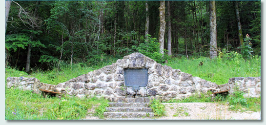 The first excavated grave at Hallstatt upper valley