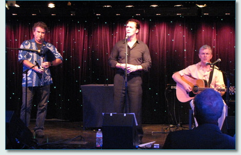 Hamish Burgess, Ciaran Sheehan and Gabriel Donohue, Irish Music Cruise 2011
