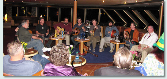 Irish Music Session at Sea to Alaska May 2011