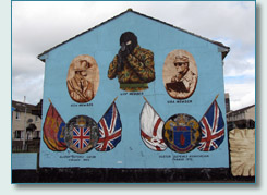 Shankill Road mural, West Belfast