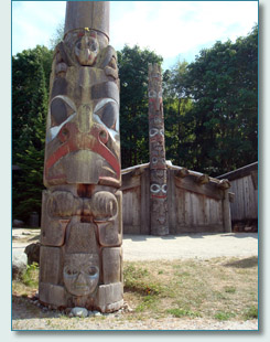 Bill Reid Totem Poles UBC Museum of Anthropology