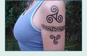 Temporary Celtic Tattoos