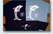 Dolphin Print T-Shirt   - DOL-T